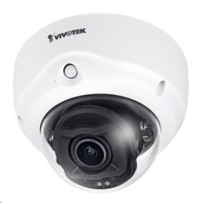 Vivotek FD9187-HT-A, 5Mpix, až 30sn/s, H.265, motorzoom 2.7-13.5 mm (100-30°),DI/DO,PoE,Smart IR,SNV,WDR,MicroSDXC,vnútorné