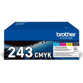 BROTHER Toner TN-243CMYK - PRO HLL3210 HLL3270 DCPL3510 DCPL3550 MFCL3730 MFCL3770 - cca 1000stran SADA