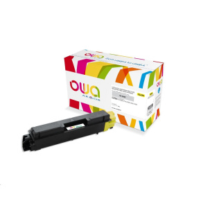 OWA Armor toner pre KYOCERA FS-C5250, 2026, 5000 strán, TK590Y, žltý/žltý + odpadový box (TK-590Y)