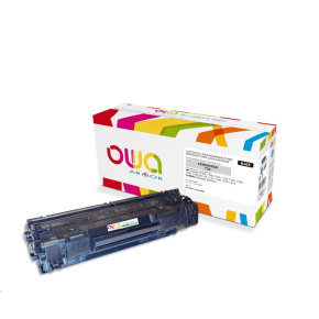 OWA Armor toner pre HP Laserjet P1002, 1100, 1102, M1130, 1132, 1136, 1210, 1212, 1600 strán, CE285A, čierna/čierna