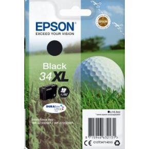 Atrament EPSON čierny Singlepack "Golf" Black 34XL DURABrite Ultra Ink 16,3 ml