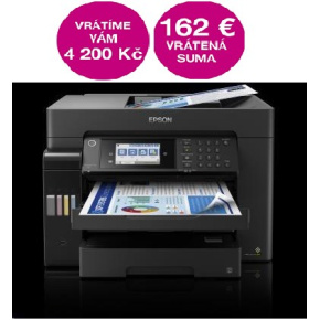 Atramentová tlačiareň EPSON EcoTank L15150, A3+, 32 str./min, 2400x4800 dpi, USB, Wi-Fi, 3 roky záruka po registrácii.