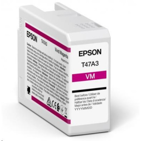 Atrament EPSON Singlepack Vivid Magenta T47A3 UltraChrome Pro 10 50 ml