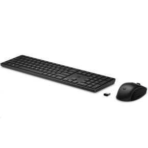 HP 650 Wireless Keyboard & Mouse Black- Anglická klávesnice a myš, černá