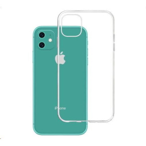 3mk Clear Case pro Apple iPhone 11, čirá