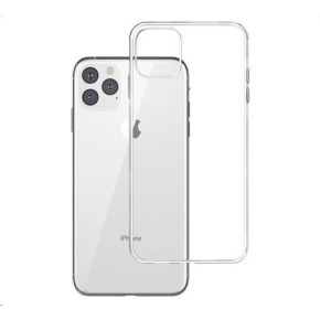 3mk Clear Case pro Apple iPhone 11 Pro Max, čirá