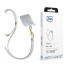 3mk EasyClip White (gold)