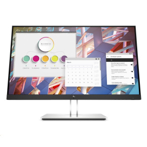 HP LCD E24 G4 23.8" 1920x1080, IPS s/LED micro-edge, jas 250 cd/m2, 1000:1, 5 ms g/g, VGA, DP 1.2, HDMI 1.4, USB3.2