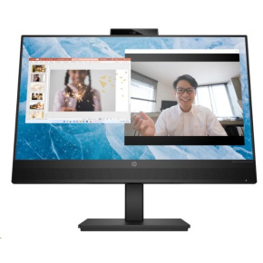 HP LCD M24m Conferencing Monitor 23,8",1920x1080,IPS w/LED,300,1000:1, 5ms,DP 1.2,HDMI 1.4, 2xUSB,USB-C 65W,webcam, 2x2W