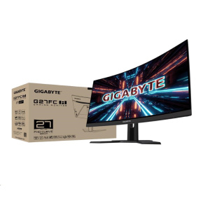 GIGABYTE LCD - 27" Gaming monitor G27FC A, Prohnutý VA1500R, 1920 x 1080 FHD, 165Hz, 3000:1, 250cd/m2, 1ms, 2xHDMI, 1xDP