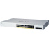 Cisco switch CBS220-24FP-4X (24xGbE,4xSFP+,24xPoE+,382W) - REFRESH