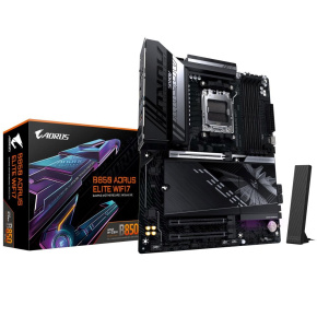 GIGABYTE MB Sc AM5 B850 A ELITE WF7, AMD B850, 4xDDR5, 1xDP, WiFi, ATX