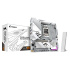 GIGABYTE MB Sc AM5 B850M A ELITE WF6E ICE, AMD B850, 4xDDR5, 1xDP, WiFi, mATX