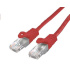 C-TECH kabel patchcord Cat6, UTP, červený, 5m