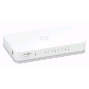 D-Link GO-SW-8G 8-portový 10/100/1000 gigabitový stolový prepínač