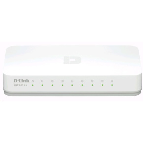 D-Link GO-SW-8E 8portový 10/100 stolový prepínač