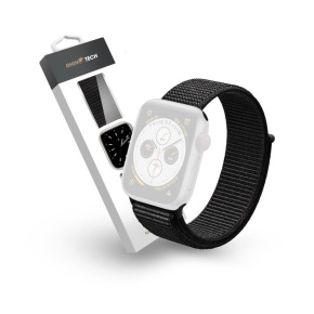 RhinoTech řemínek Magic Tape pro Apple Watch 38/40/41mm černá