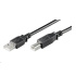 Kábel USB PREMIUMCORD 2.0 Prepojenie A-B 5m (M/M)