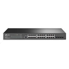 TP-Link OMADA switch SG3428 (24xGbE, 4xSFP, 2xConsole, fanless)