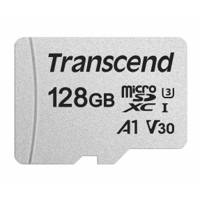 Karta TRANSCEND MicroSDXC 128GB 300S, UHS-I U3 V30, bez adaptéra