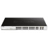 D-Link DGS-1210-28P 28-portový gigabitový Smart+ PoE switch, 24x GbE PoE+, 4x RJ45/SFP, PoE 193W