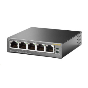 TP-Link switch TL-SG1005P (5xGbE, 4xPoE+, 65W, fanless)