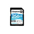 Kingston SDXC karta 256GB Canvas Go! Plus, R:170/W:90MB/s, Class 10, UHS-I, U3, V30