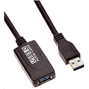 PremiumCord USB 3.0 opakovač a predlžovací kábel A/M-A/F 5m