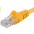 PREMIUMCORD Patch kábel UTP RJ45-RJ45 CAT5e 5m žltý