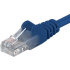 PremiumCord Patch kabel UTP RJ45-RJ45 CAT6 7m modrá