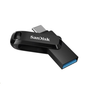 SanDisk Flash Disk 128GB Ultra Dual Drive Go, USB-C 3.2, Černá