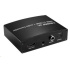 PREMIUMCORD HDMI 4K Audio extraktor s oddelením zvuku na stereo jack, SPDIF Toslink, RCA