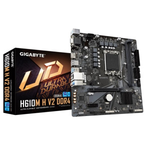 GIGABYTE MB Sc LGA1700 H610M H V3 DDR4, Intel H610, 2xDDR4, 1xHDMI, 1xVGA, mATX