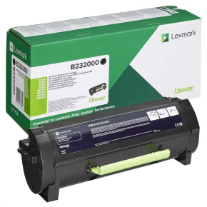 Čierny toner Lexmark pre B2338/B2442/B2546/B2650/ MB2338/MB2442/MB2546/MB2650 z programu Lexmark Return na 3 000 strán