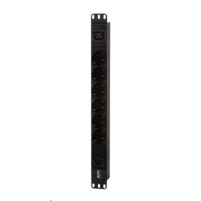 APC Easy PDU, Basic, 1U, 10A, 230V, (6) Schuko a (1) C13, IEC C14 (2.5m)