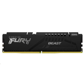 DDR5 DIMM 16GB 6000MHz CL40 (Kit of 2) KINGSTON FURY Beast Black