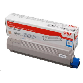 Toner OKI pre MC860<>br> <b>Kapacita:</b> 10 000 strán za minútu pri 5 % pokrytí.