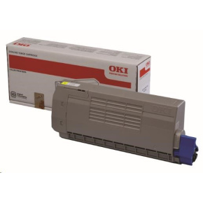 Žltý toner OKI pre MC760/770/780 (6000 strán)