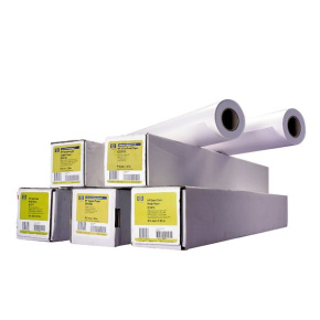 HP Universal Bond Paper, 106 microns (4.2 mil) • 80 g/m2 (21 lbs) • 610 mm x 45.7 m , Q1396A