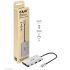 Club3D USB-C Gen2 PD hub pre 2x USB-C 10G porty a 2x USB-A 10G porty