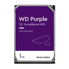 WD PURPLE WD11PURZ 1TB, SATA III 3.5", 64MB 5400RPM, 110MB/s, Low Noise, CMR