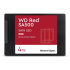 WD RED SSD 3D NAND WDS400T1R0A 4TB SATA/600, (R:560, W:530MB/s), 2.5"