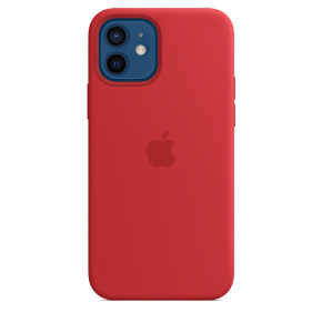 iPhone 12/12 Pro Silicone Case w MagSafe (P)RED/SK