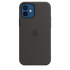 iPhone 12/12 Pre Silicone Case w MagSafe Black/SK