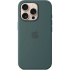 iPhone 16 Pro Max Silicone Case with MS - Lake Gre