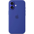 iPhone 16 Plus Silicone Case with MS - Ultramarine