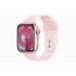 Apple Watch S9/45mm/Pink/Šport Band/Light Pink/-S/M