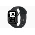 Apple Watch S10 Cell/46mm/Jet Black/Šport Band/Black/-M/L