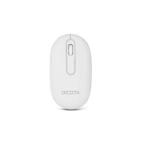 Dicota DESKTOP/Kancelárska/Optická/1 600 DPI/USB+BT/Biela