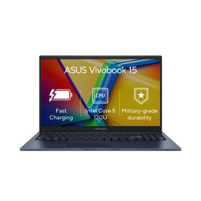 ASUS Vivobook 15/X1504VA/Core 5 Procesor 120U/15,6"/FHD/16GB/512GB SSD/Iris Xe/W11H/Blue/2R